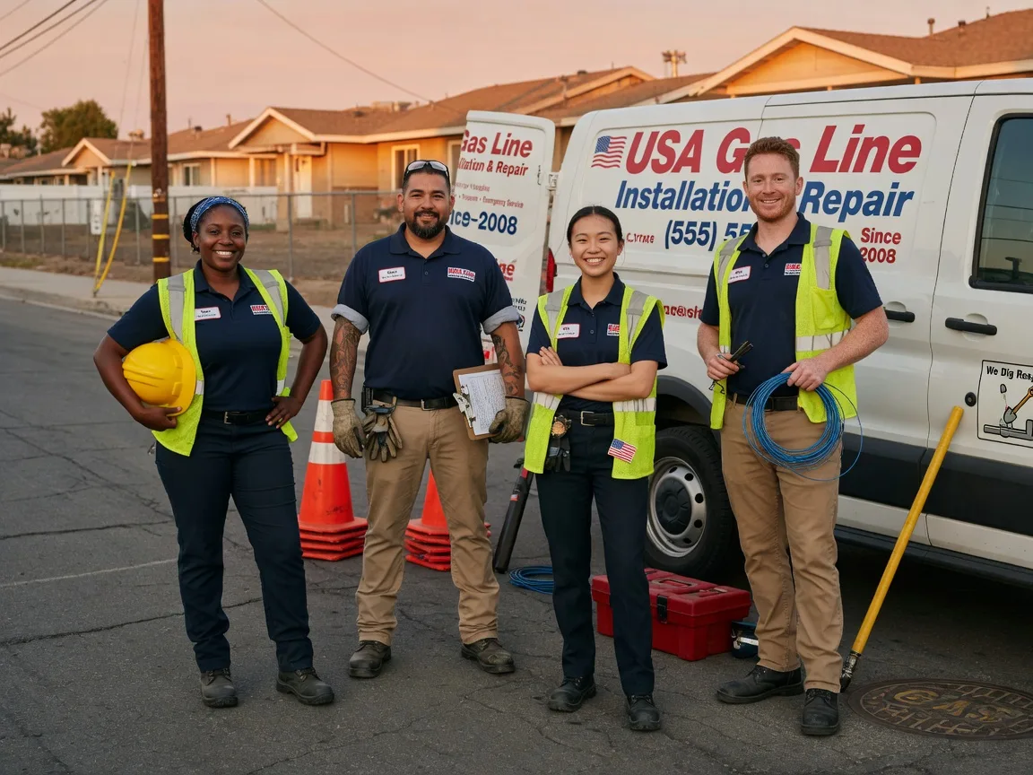 Gas Line Installation company in Rudd, IA